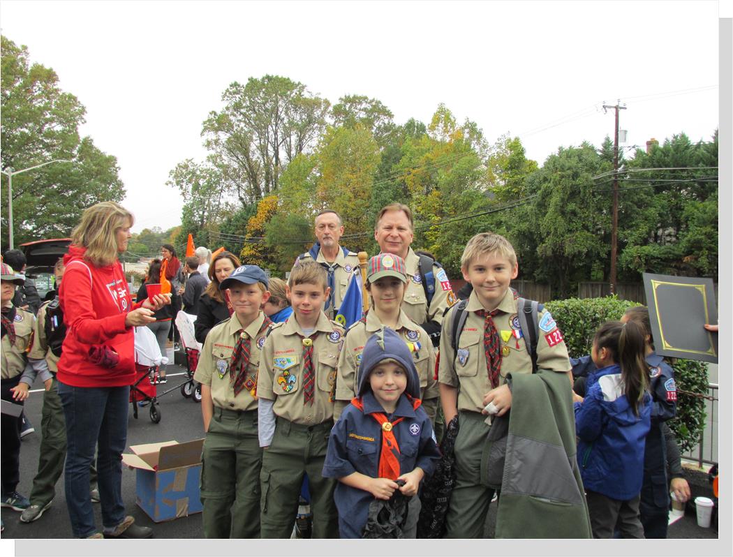 Cub Scout Pack 1229 at the Annandale Parade